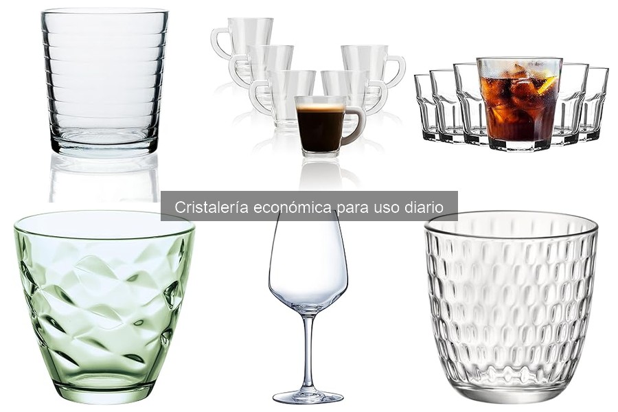Cristalería económica para fiestas: ¡elige la mejor!