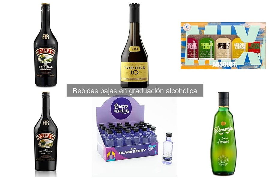 Deliciosas recetas de cócteles con bebidas bajas en graduación