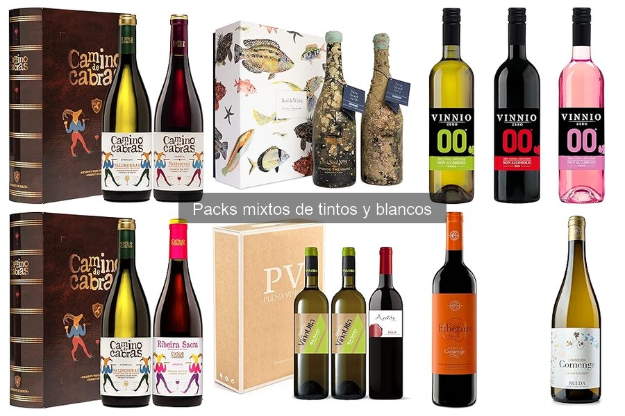 Descubre los Packs Mixtos de Tintos y Blancos: ¡Todo lo que Necesitas!