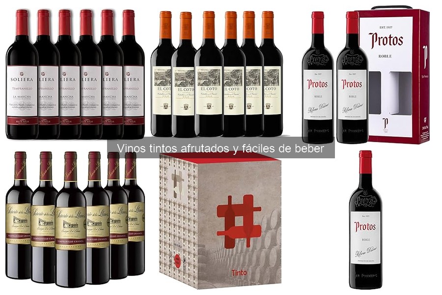 Descubre los Vinos Tintos Afrutados: Características y Sabor