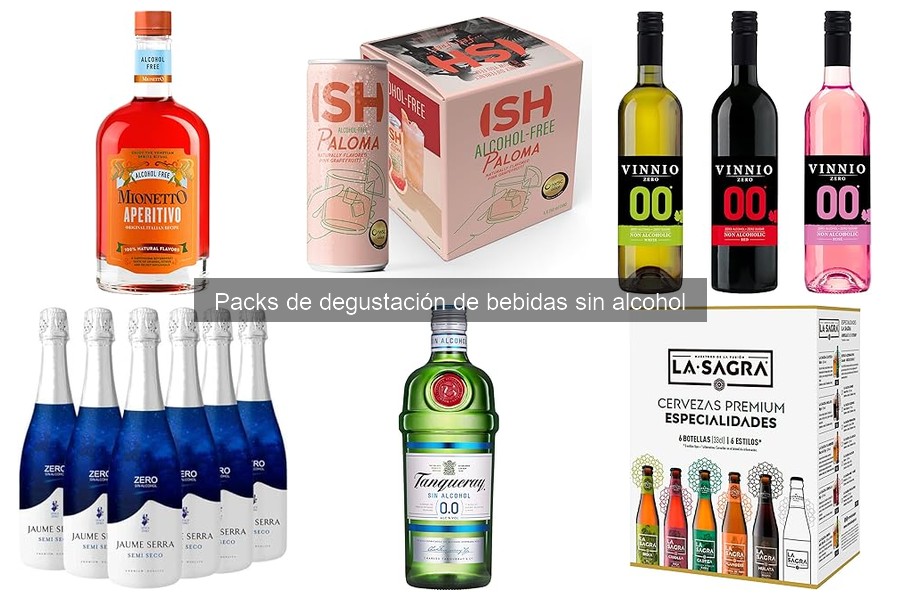 Descubre qué son los packs de degustación de bebidas sin alcohol