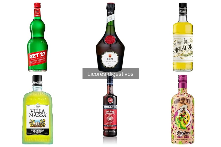 Diferencias entre licores digestivos y aperitivos