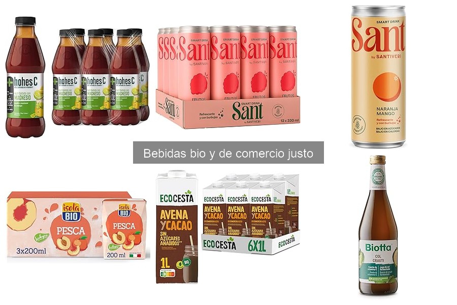 Dónde comprar bebidas bio y de comercio justo online