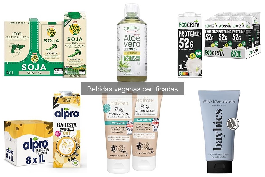 Dónde comprar bebidas veganas certificadas online
