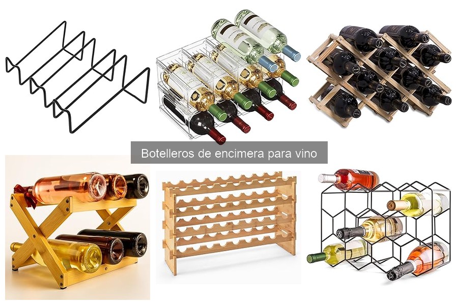 Donde comprar botelleros de encimera en oferta