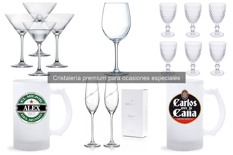 Dónde comprar cristalería premium de calidad en línea y tiendas