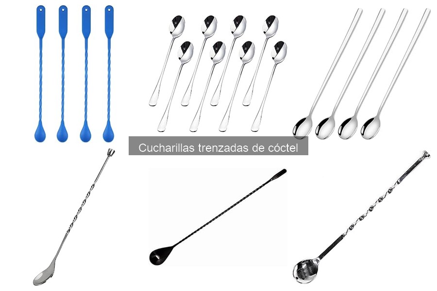 Dónde comprar cucharillas trenzadas de cóctel al mejor precio