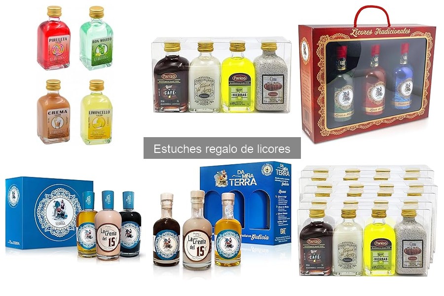 Dónde comprar estuches regalo de licores prácticos y originales