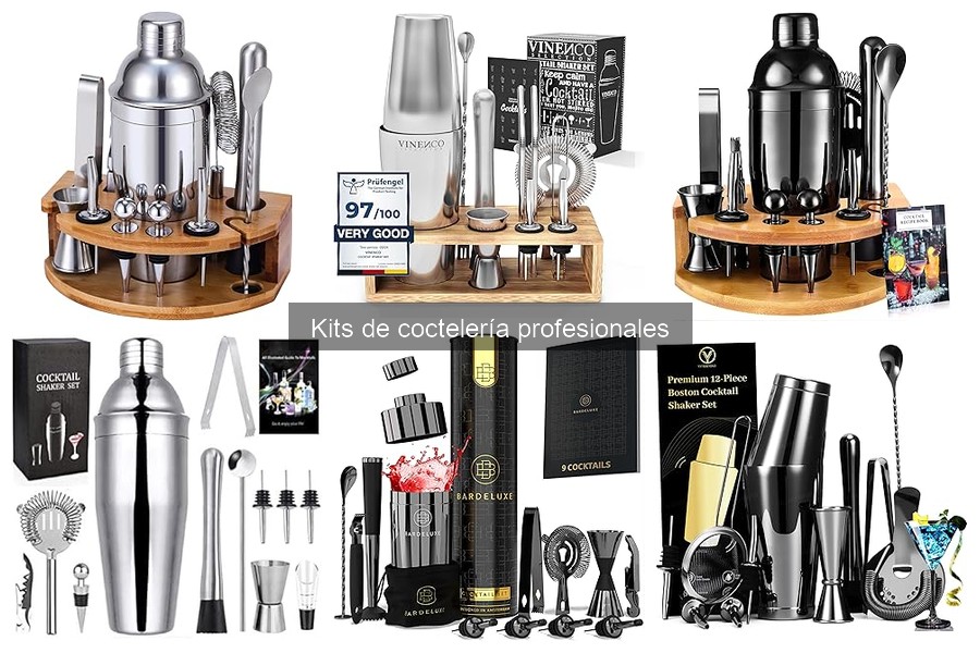 Dónde comprar kits de coctelería profesional al mejor precio