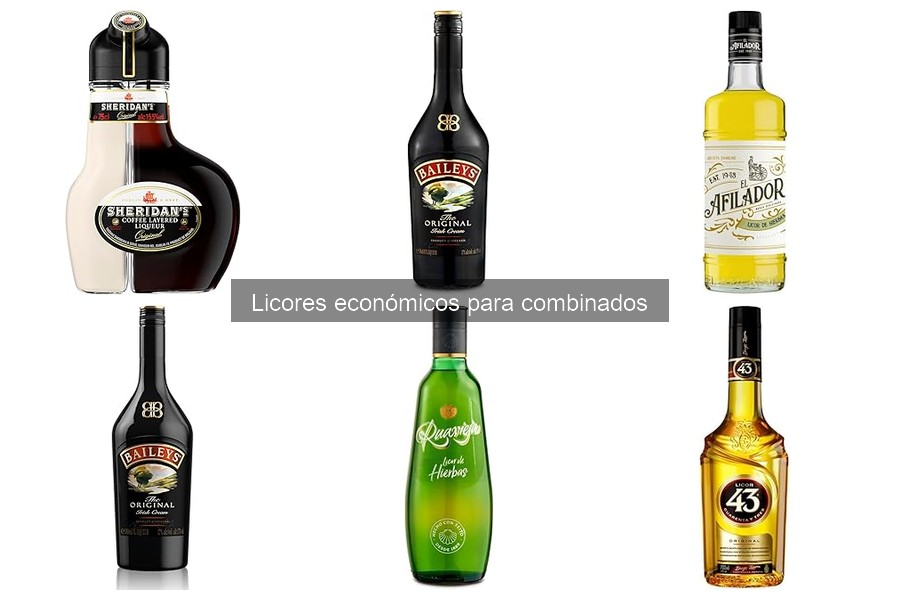 Dónde comprar licores económicos para combinados