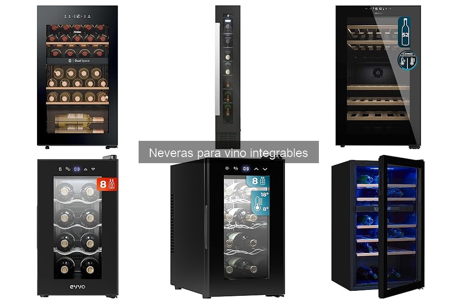 Dónde comprar neveras para vino integrables con descuento