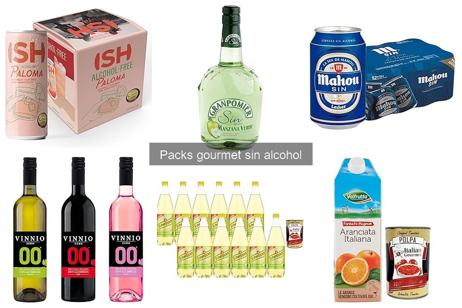 Dónde comprar packs gourmet sin alcohol: mejores tiendas online