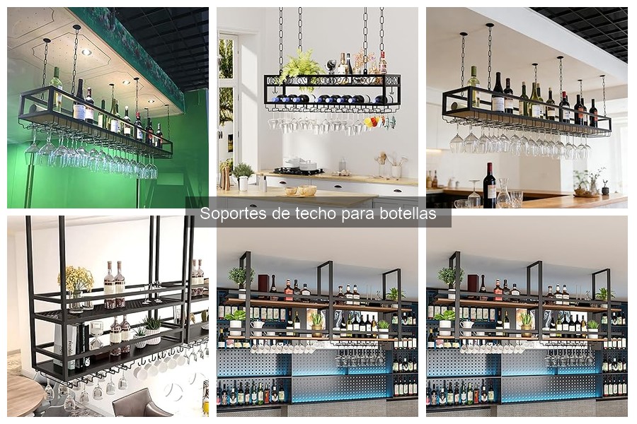Dónde comprar soportes de techo para botellas: guía de tiendas