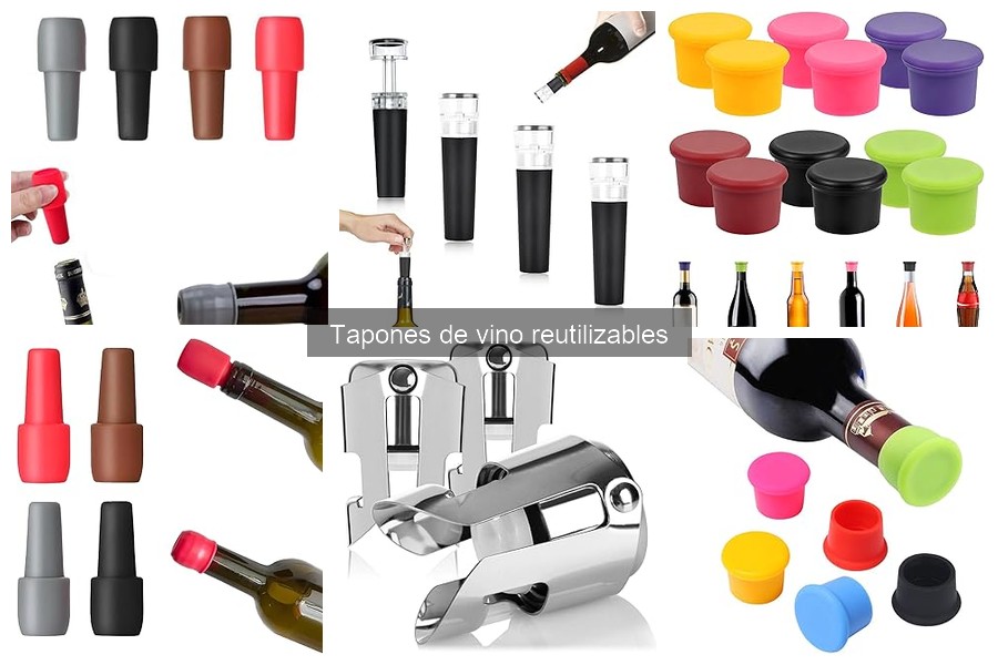 Dónde comprar tapones de vino reutilizables online