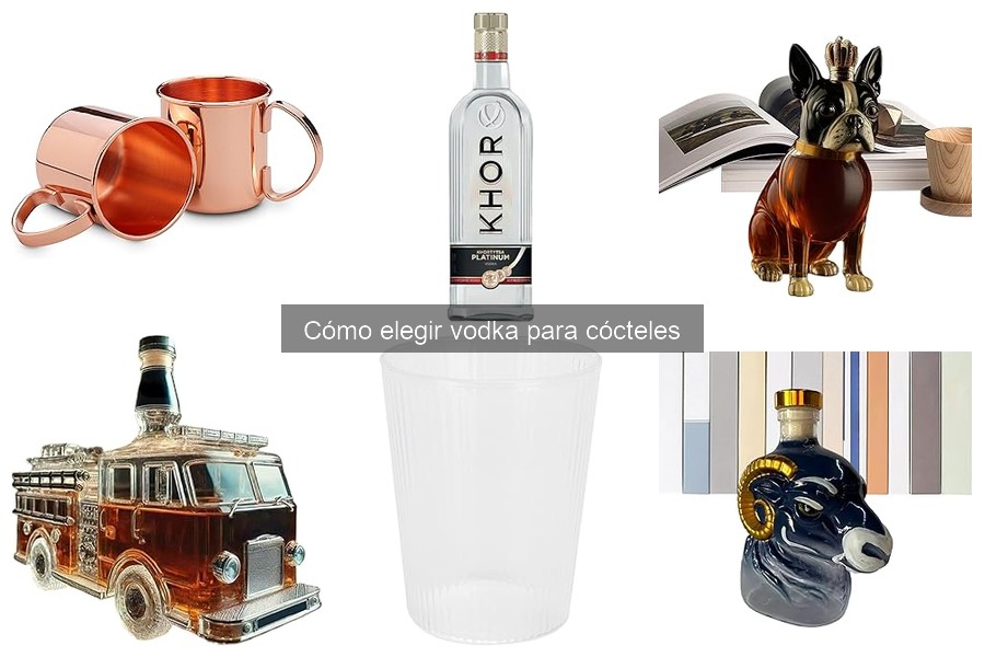 Elige el mejor vodka para cócteles afrutados