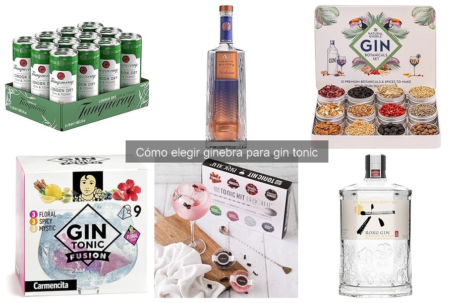 Errores al elegir ginebra para tu gin tonic