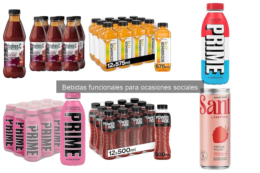 Errores comunes al elegir bebidas funcionales para ocasiones sociales