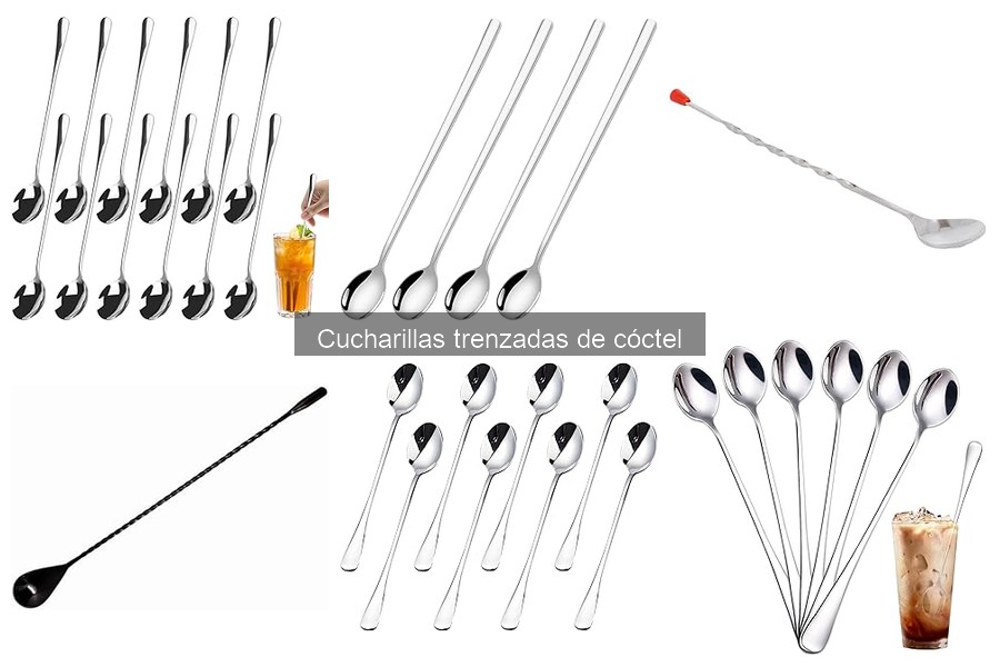 Errores comunes al usar cucharillas trenzadas en coctelería