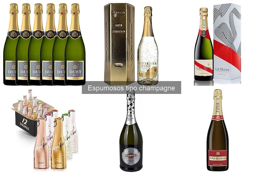 Espumosos tipo champagne a buen precio: Mejores lugares para comprar