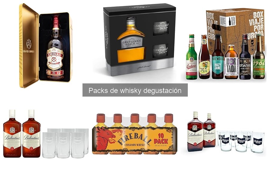 Experiencias de Cata con Packs de Whisky Degustación