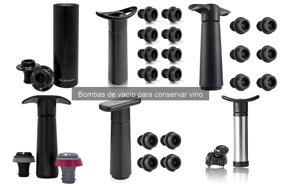 Guía de compra de bombas de vacío para conservar vino