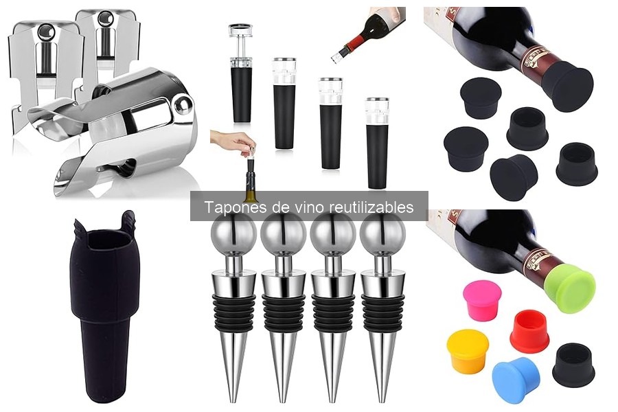 Guía de compra de tapones de vino reutilizables efectivos