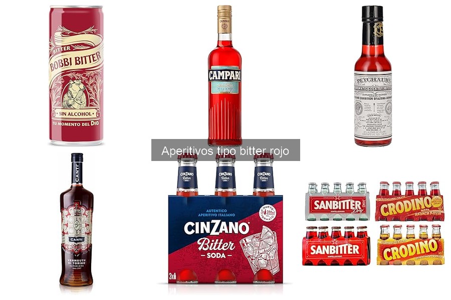 Guía para Comprar Aperitivos Bitter Rojo en Casa