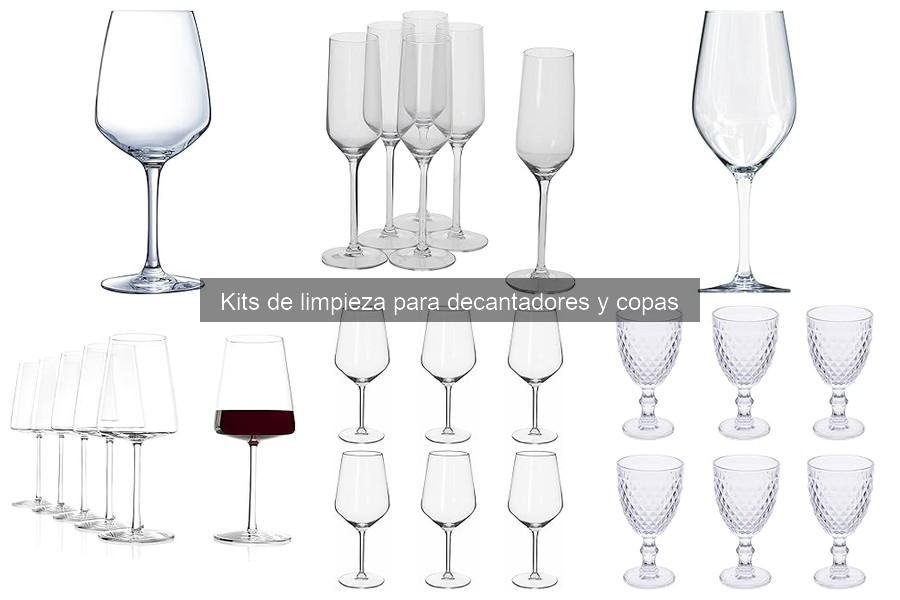 Guía para Elegir el Kit de Limpieza de Decantadores y Copas