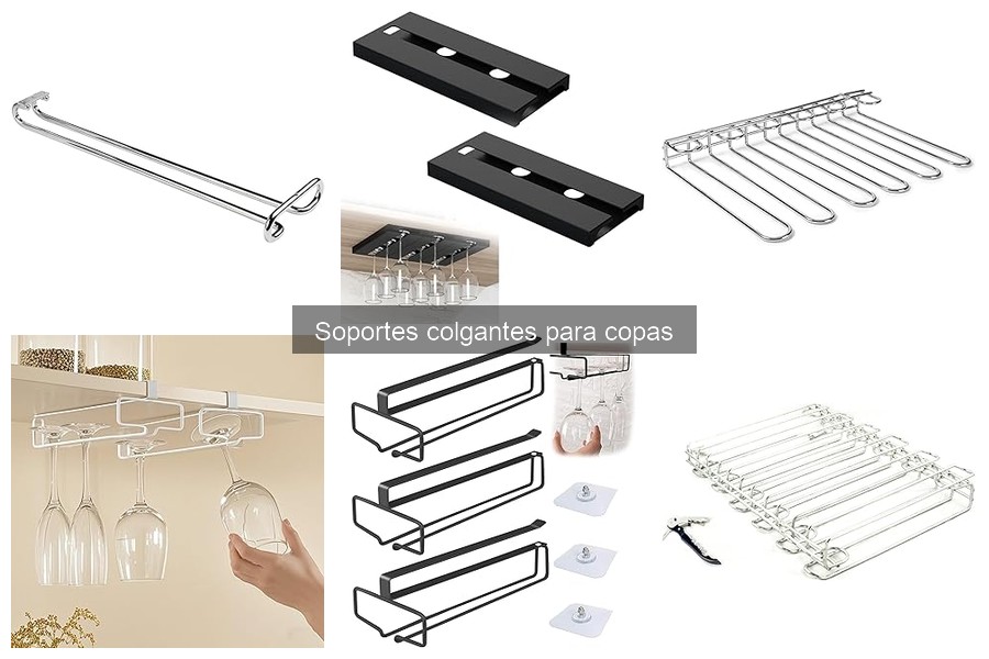 Guía para elegir el mejor soporte colgante para copas