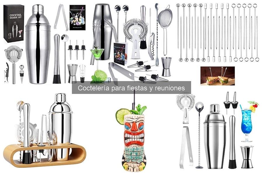 Herramientas de coctelería imprescindibles para principiantes