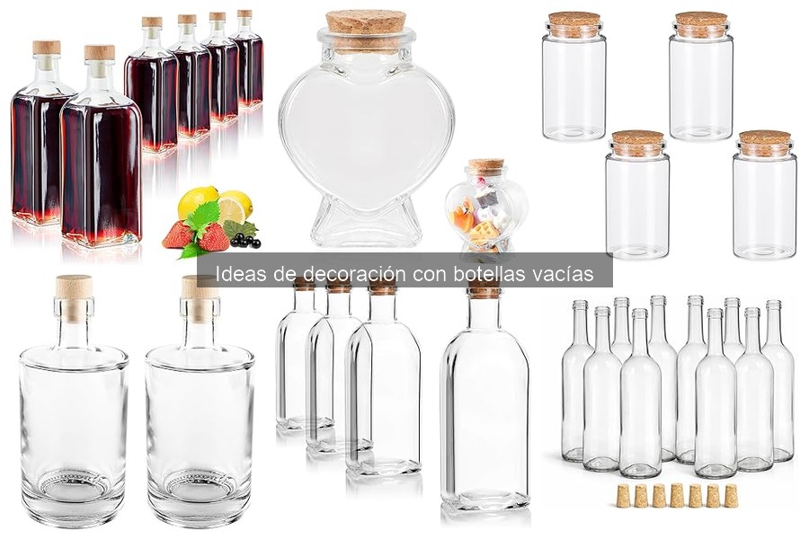 Ideas Creativas para Decorar con Botellas Vacías en Casa