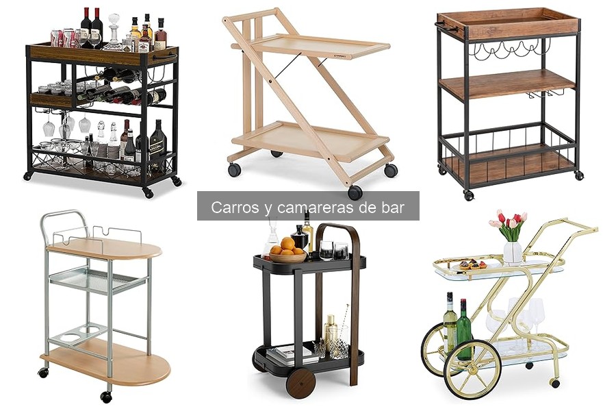 Ideas creativas para personalizar tu carro de bar