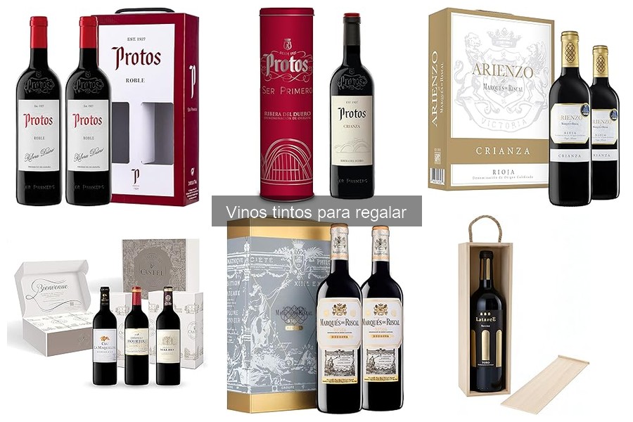 Ideas de Vinos Tintos para Regalar en Ocasiones Especiales
