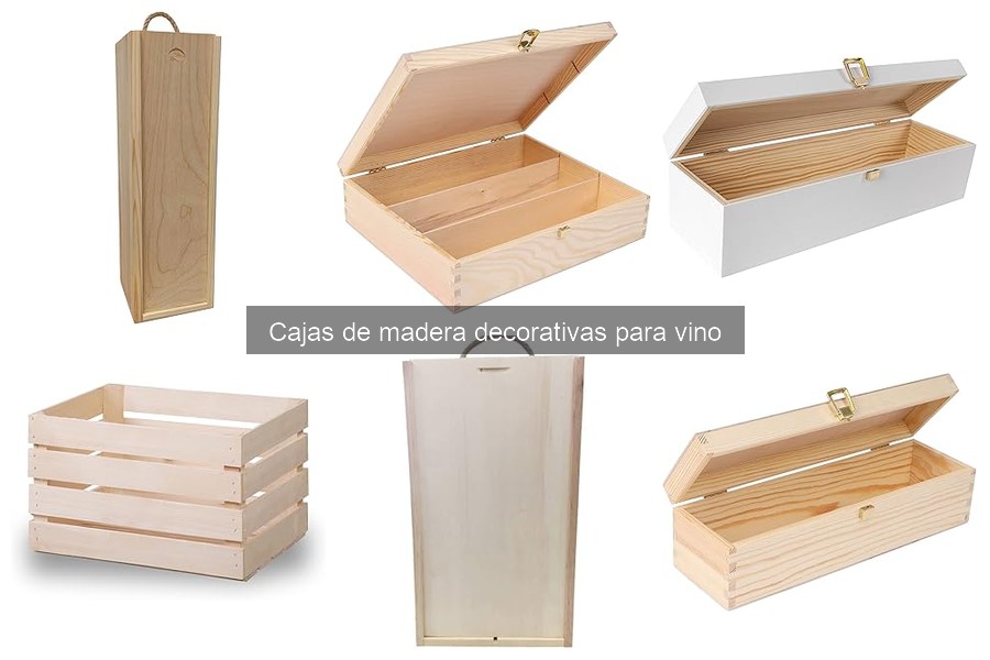 Ideas para personalizar cajas de madera para vino