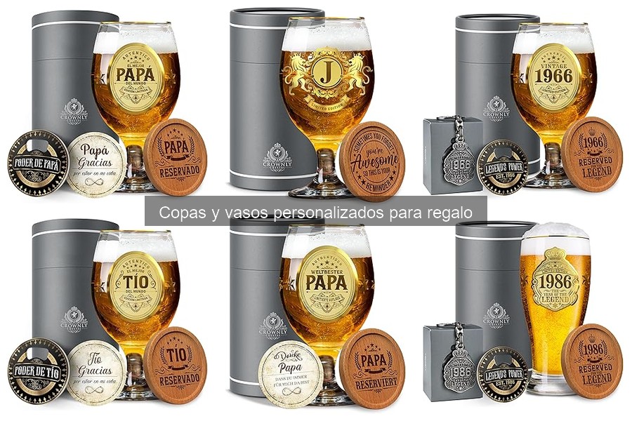 Las copas personalizadas más populares en Amazon