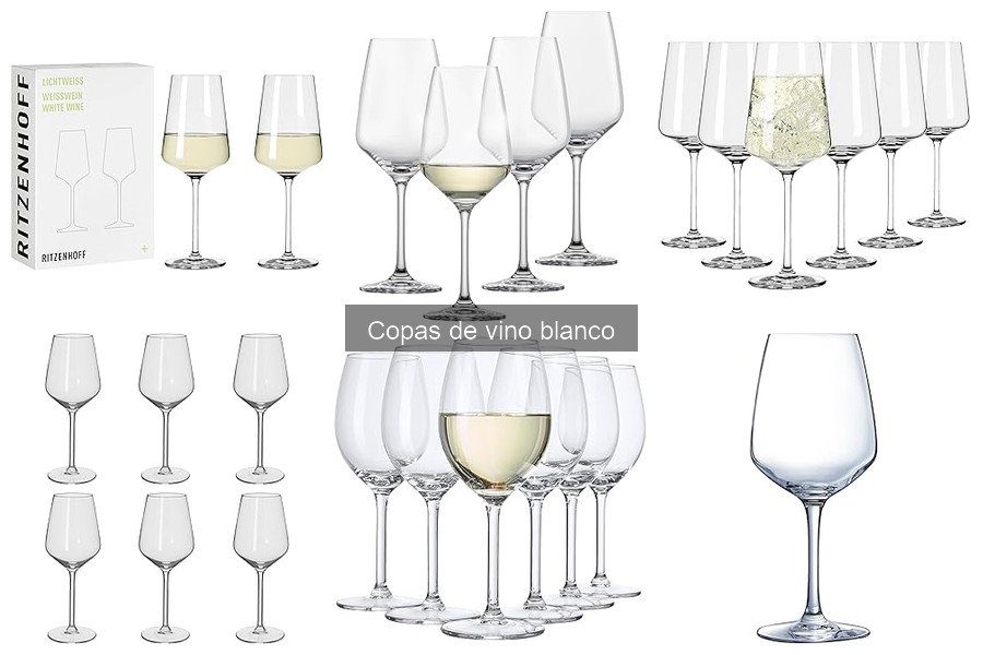 Las mejores copas de vino blanco para regalar en cualquier ocasión