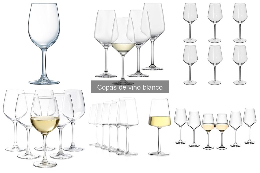 Las Mejores Marcas de Copas de Vino Blanco Recomendadas