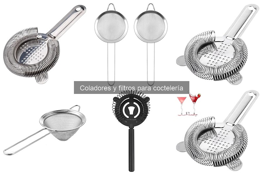 Los coladores de coctelería más populares en Amazon