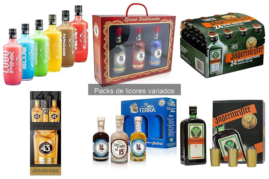 Los mejores momentos para disfrutar de packs de licores variados