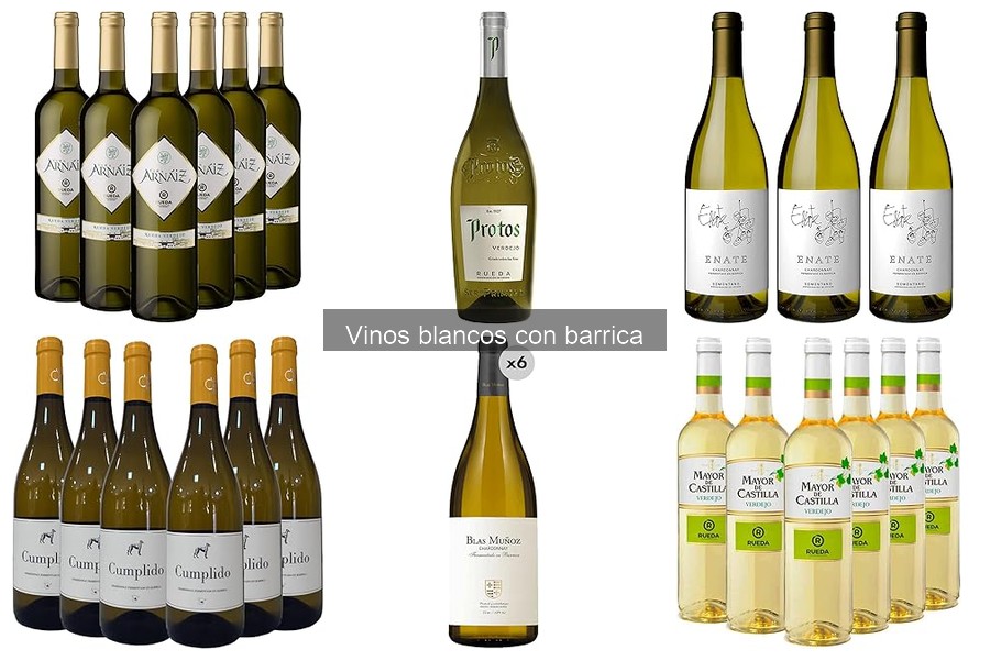 Maridaje perfecto para vinos blancos con barrica