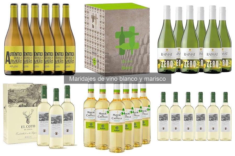 Maridajes Perfectos: Vino Blanco y Marisco