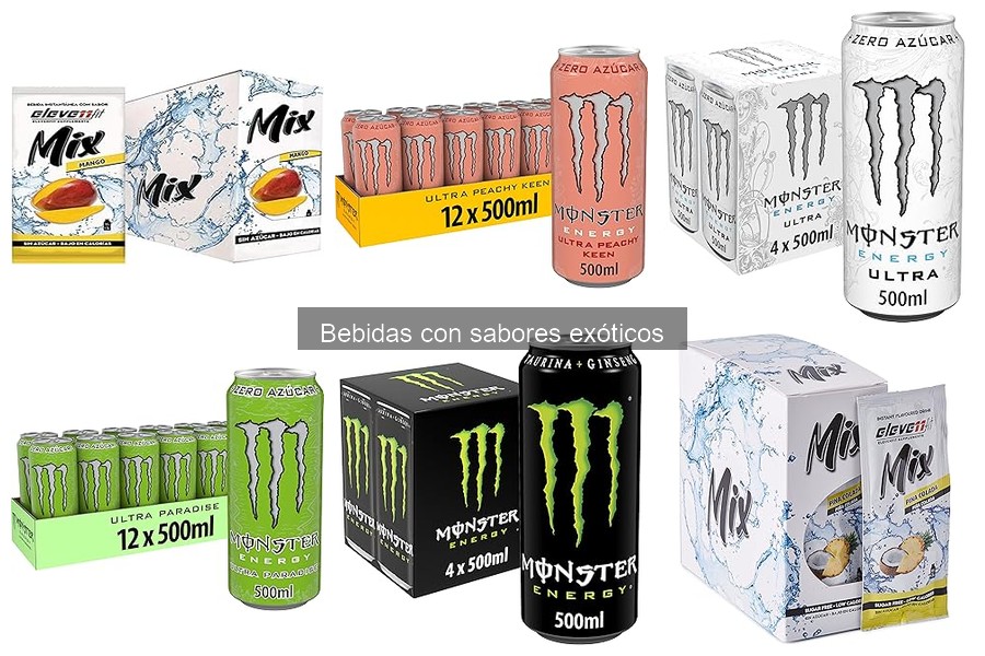 Mejores bebidas con sabores exóticos para fiestas