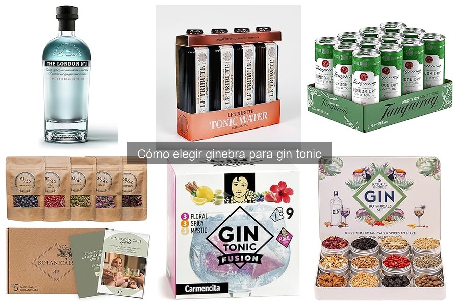 Mejores botánicos para enriquecer tu gin tonic