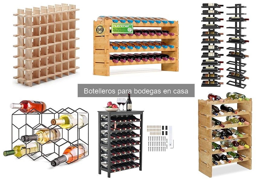 Mejores Botelleros para Amantes del Vino: Comparativa 2023