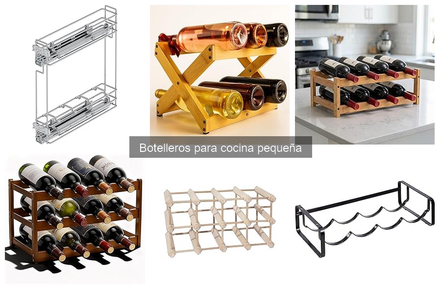 Mejores botelleros para cocina pequeña: comparativa y consejos
