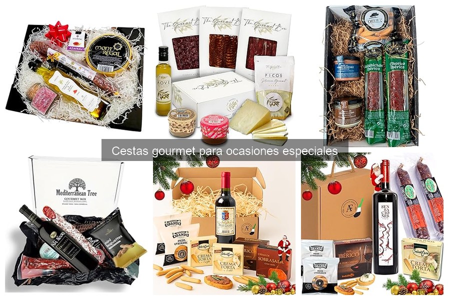 Mejores cestas gourmet para regalar en 2023