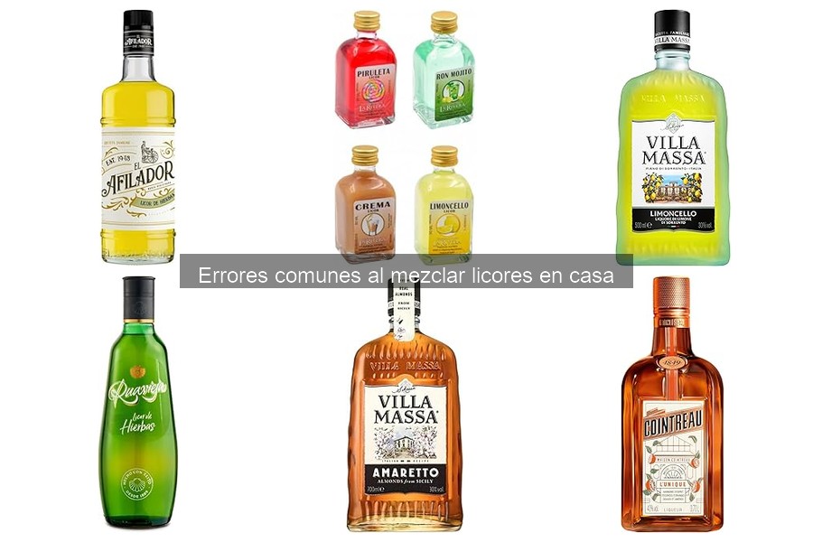 Mejores combinaciones de licores para principiantes