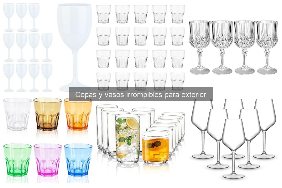** Mejores copas irrompibles para picnic: comparativa y análisis