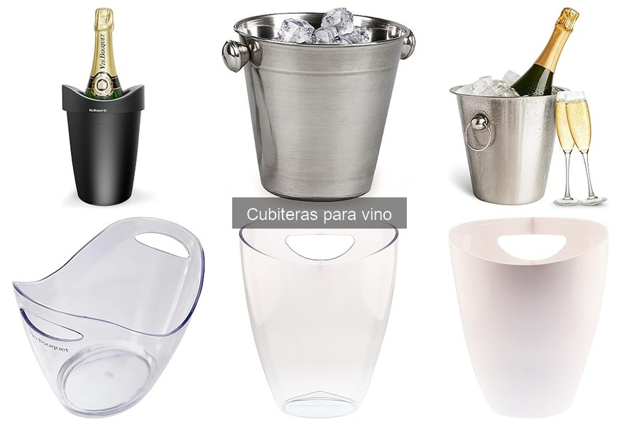 Mejores cubiteras para vino para fiestas y celebraciones