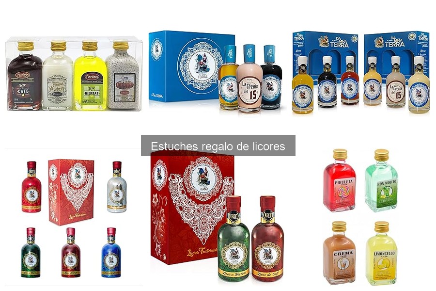 Mejores estuches de regalo de licores para ocasiones especiales